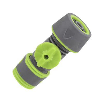 Коннектор-муфта 3/4 д/шланга с регулятором напора 'Урожайная сотка Эксперт' прорезиненный (YM5003Е) в интернет гипермаркете «Планета Лета». Фото