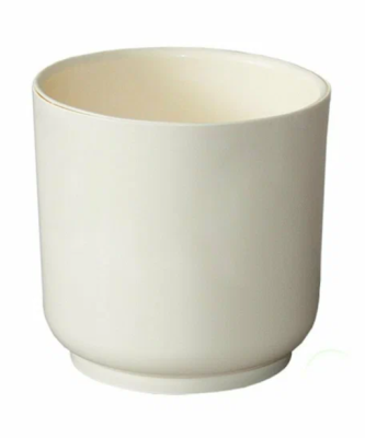 Кашпо Дельта ванильный, d30, h30см, 17,3л с вкл. Д30-31 в интернет гипермаркете «Планета Лета». Фото