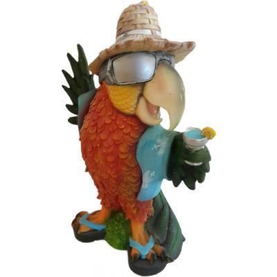 Фигура Попугай "Модный" Н-38см F803 в интернет гипермаркете «Планета Лета». Фото