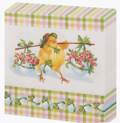 Салфетки бумажные "Пасха" набор 20 шт, 33*33 см   3953378 в интернет гипермаркете «Планета Лета». Фото