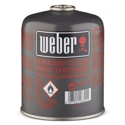 Картридж Weber газовый для грилей Q-100- /1000 и Performer Deluxe GBS Gourmet 17514 в интернет гипермаркете «Планета Лета». Фото