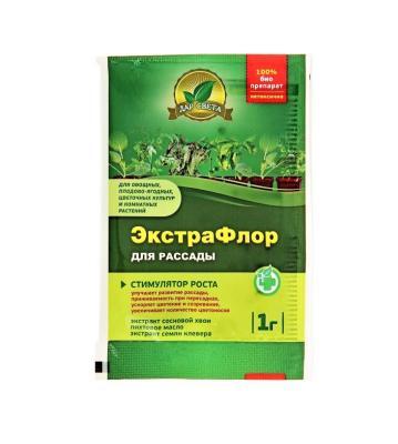 ЭкстраФлор для рассады пакет 1г в интернет гипермаркете «Планета Лета». Фото