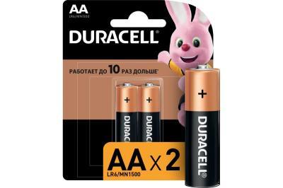 Батарейки Duracell LR6-2BL BASIC CN в интернет гипермаркете «Планета Лета». Фото