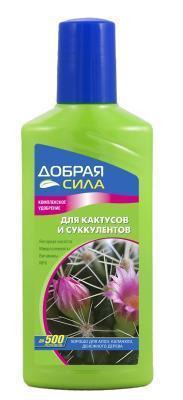 Удобрение Добрая Сила для кактусов и суккулентов 250мл/24 в интернет гипермаркете «Планета Лета». Фото