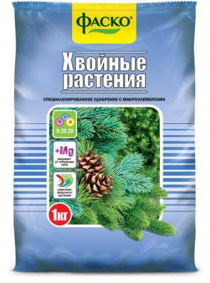 Удобрение Фаско Хвойные растения 1кг в интернет гипермаркете «Планета Лета». Фото