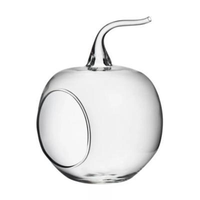 Ваза "Яблоко" (стекло), D12.6xH14см в интернет гипермаркете «Планета Лета». Фото