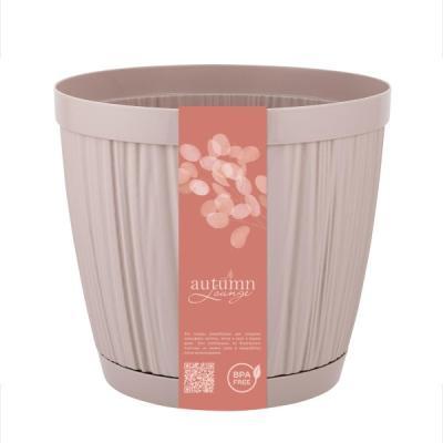 Горшок для цветов Autumn Lounge 6,5л, D240мм, малиновый раф в интернет гипермаркете «Планета Лета». Фото