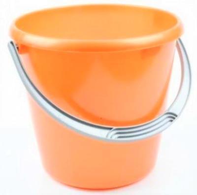 Ведро "Соло" 7л перламутровое оранжевое С632ОРЖ в интернет гипермаркете «Планета Лета». Фото