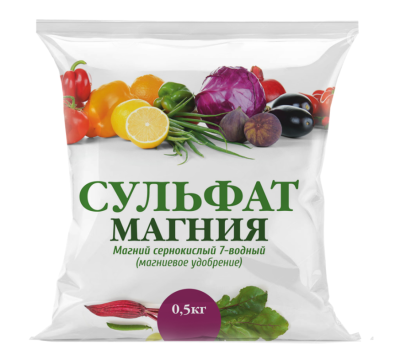 Сульфат магния Нов-Агро 0,5кг в интернет гипермаркете «Планета Лета». Фото