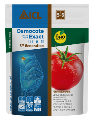Осмокот Экзакт Стандарт 5-6мес. 100г в интернет гипермаркете «Планета Лета». Фото