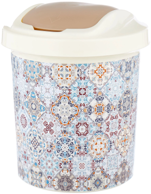 Контейнер для мусора "Марокко" 12 л круглый SV4118МРК в интернет гипермаркете «Планета Лета». Фото