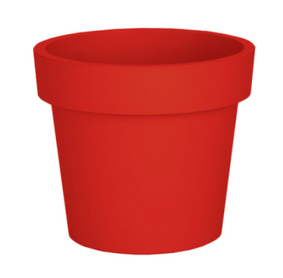 Кашпо LOFT 16литров OLA DOM (красный) в интернет гипермаркете «Планета Лета». Фото
