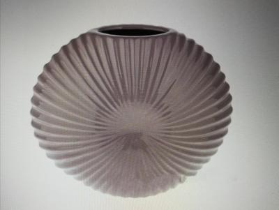Ваза "Bright Shell (керамика), D10xH25 см сиреневый в интернет гипермаркете «Планета Лета». Фото