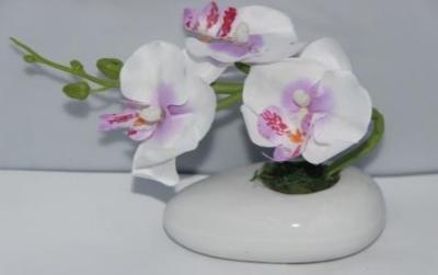 Цветы в кашпо H-21см HR-48288 в интернет гипермаркете «Планета Лета». Фото