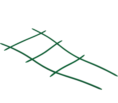 Опора для вьющихся цветов Цв. Зелёный (Арт. ОЦ-4022) в интернет гипермаркете «Планета Лета». Фото