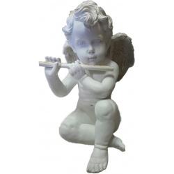 Фигура Ангел с флейтой Н-41см,L-39cм,В-32см в интернет гипермаркете «Планета Лета». Фото