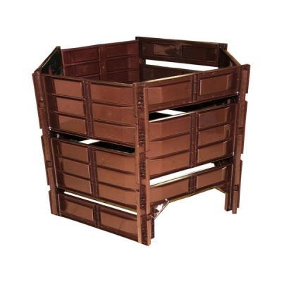 Ограждение "Компостер" 810л(122х104х84)(коричневый) в интернет гипермаркете «Планета Лета». Фото