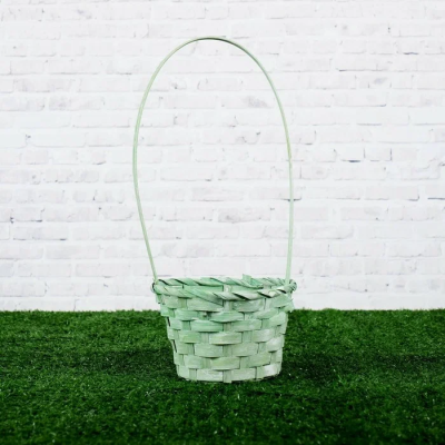 Корзина плетеная ива №2. в интернет гипермаркете «Планета Лета». Фото