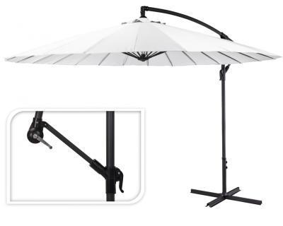 Зонт солнцезащитный 300 см боковой серый FD1000140 в интернет гипермаркете «Планета Лета». Фото