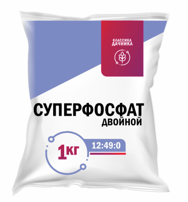 Суперфосфат двойной азотсодержащий 1кг агро(30) в интернет гипермаркете «Планета Лета». Фото