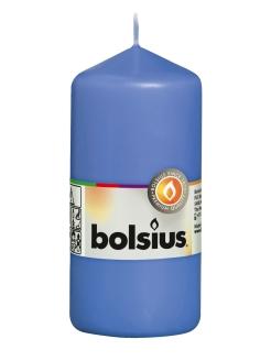 Свеча Болсус 200х68 столбик синий в интернет гипермаркете «Планета Лета». Фото