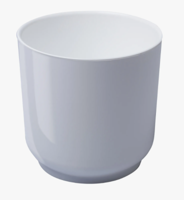 Кашпо Дельта белый, d30, h30см, 17,3л с вкл. Д30-10 в интернет гипермаркете «Планета Лета». Фото