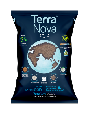 Грунт Терра Нова Аква проф универсальный с биогумусом и 10% перлита 5л в интернет гипермаркете «Планета Лета». Фото