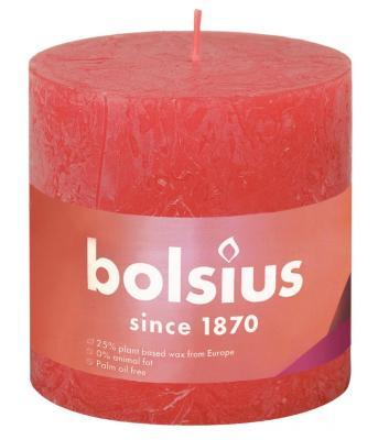 Свеча Болсус Рустик 100*100 SHINE цветущий розовый в интернет гипермаркете «Планета Лета». Фото