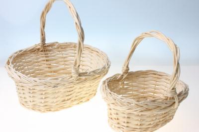 Корзина плетеная (ива) 25х19хH10/24см №1 в интернет гипермаркете «Планета Лета». Фото