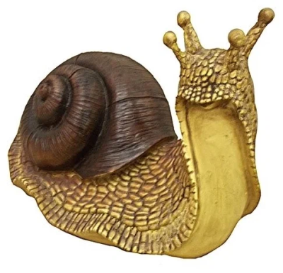 Фигура Улитка ползет H-18см, L-25см F100 в интернет гипермаркете «Планета Лета». Фото