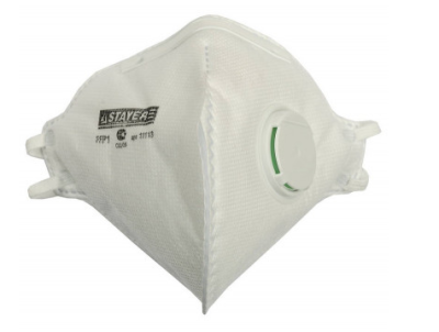 Полумаска STAYER "PROFI" фильтрующая плоская, многослойная, класс защиты FFP1 в интернет гипермаркете «Планета Лета». Фото