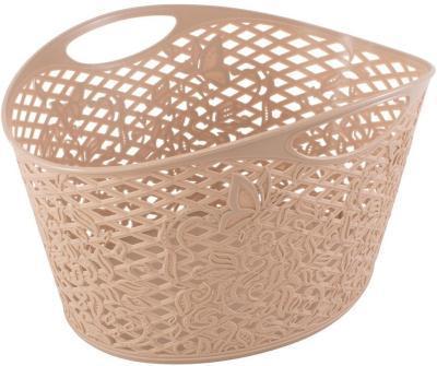 Корзина овальная 6,2л "Fiori" кофейный BQ4010КФ в интернет гипермаркете «Планета Лета». Фото