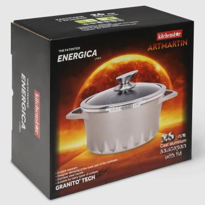 КАСТРЮЛЯ С КРЫШКОЙ 26 СМ ARTMARTIN в интернет гипермаркете «Планета Лета». Фото