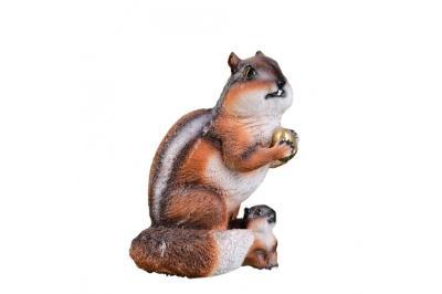 Фигура Бурундук с бурундучком Н-18см,L-12см,В-12см в интернет гипермаркете «Планета Лета». Фото