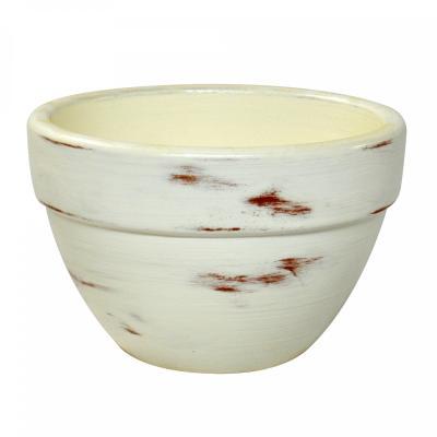 Горшок "Патина" керам № 3 d15 овал борт в интернет гипермаркете «Планета Лета». Фото