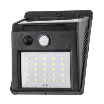 Садовый светильник на солнечной батарее, с датчиком движения. 25 светодиодов. Белый свет. 1*18650 Li в интернет гипермаркете «Планета Лета». Фото