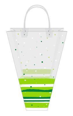 Сумка GARDEN SHOW  для цветов подарочная 44,5х34х12 см, пластик Garden Show в интернет гипермаркете «Планета Лета». Фото Сумка GARDEN SHOW  для цветов подарочная 44,5х34х12 см, пластик в интернет гипермаркете «Планета Лета». Фото