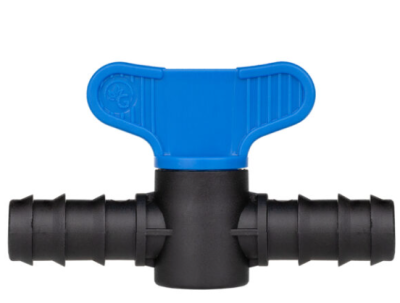 Кран проходной для капельной трубки в интернет гипермаркете «Планета Лета». Фото