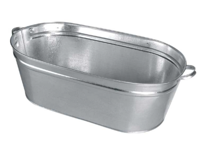 Ванна оцинкованная 45 л хозяйственная (Магнитогорск) в интернет гипермаркете «Планета Лета». Фото