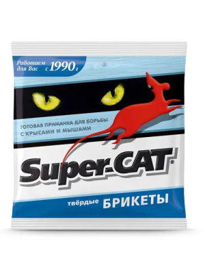 Супер Кэт твердый брикет 48г N100 Уценка!!! в интернет гипермаркете «Планета Лета». Фото