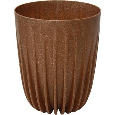 Кашпо LAMELA MIRA ECO wood d30; h35,6см 11,6л натруральное дерево в интернет гипермаркете «Планета Лета». Фото