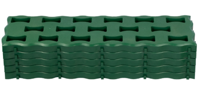 Дорожка садовая, 295х19,5х2,5 см, 5шт/уп.,пластик, зеленый в интернет гипермаркете «Планета Лета». Фото