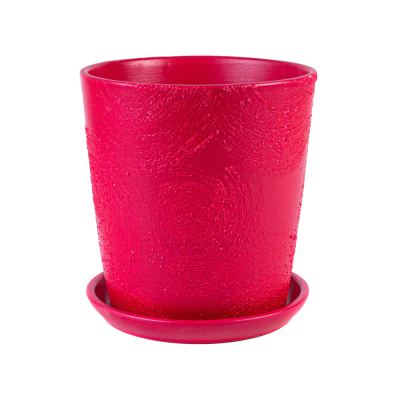 Горшок Пике конус красный с/п d18, h18,5см, 2,6л в интернет гипермаркете «Планета Лета». Фото