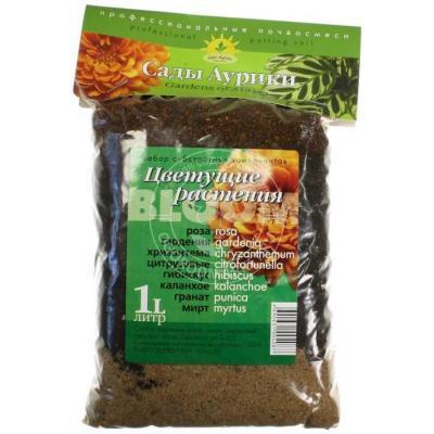 Субстрат для цветущих 1л в интернет гипермаркете «Планета Лета». Фото