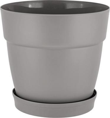 Горшок для цветов InGreen Villa de Fiori с фиксируемым поддоном 4л, D200мм, французский платан в интернет гипермаркете «Планета Лета». Фото
