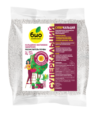 БИО-комплекс СуперКАЛЬЦИЙ, раскислитель, кальциево-магниевое удобрение 2кг в интернет гипермаркете «Планета Лета». Фото