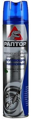 Аэрозоль РАПТОР от ползающих насекомых 350мл в интернет гипермаркете «Планета Лета». Фото