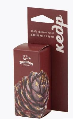 Масло эфирное "Кедр" 15мл, БАННАЯ ЛИНИЯ 11-489 в интернет гипермаркете «Планета Лета». Фото