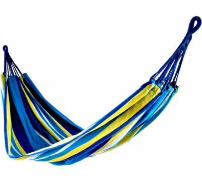 Гамак тканный двухместный с перекладиной 200х150см WR-F05B в интернет гипермаркете «Планета Лета». Фото