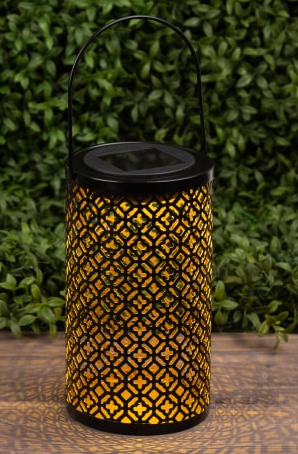 Светильник уличный на солнечных батареях садовый Орнамент 19 см ЭРА ERASF22-44 в интернет гипермаркете «Планета Лета». Фото